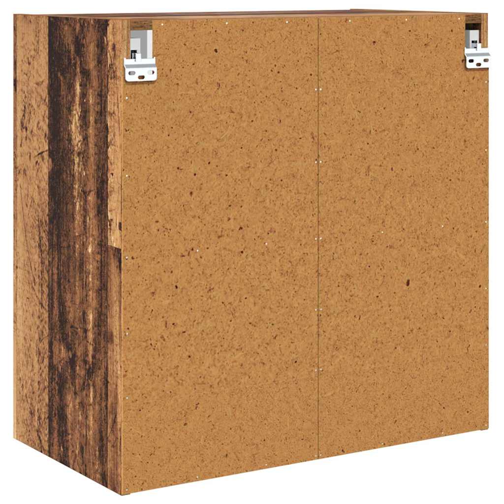 vidaXL Wall Cabinet Old Wood 68 x 37 x 68.5 cm Engineered Wood