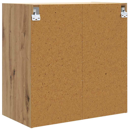 vidaXL Wall Cabinet 68 x 37 x 68.5 cm Engineered Wood Artisan Oak