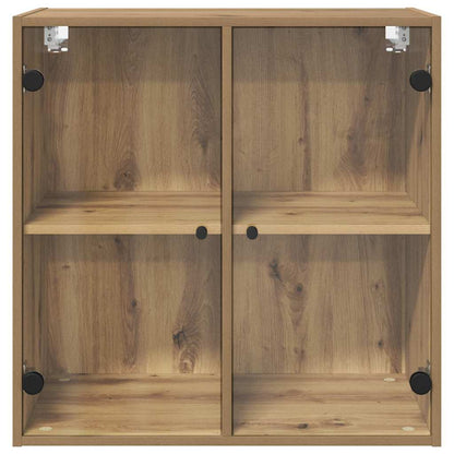vidaXL Wall Cabinet 68 x 37 x 68.5 cm Engineered Wood Artisan Oak