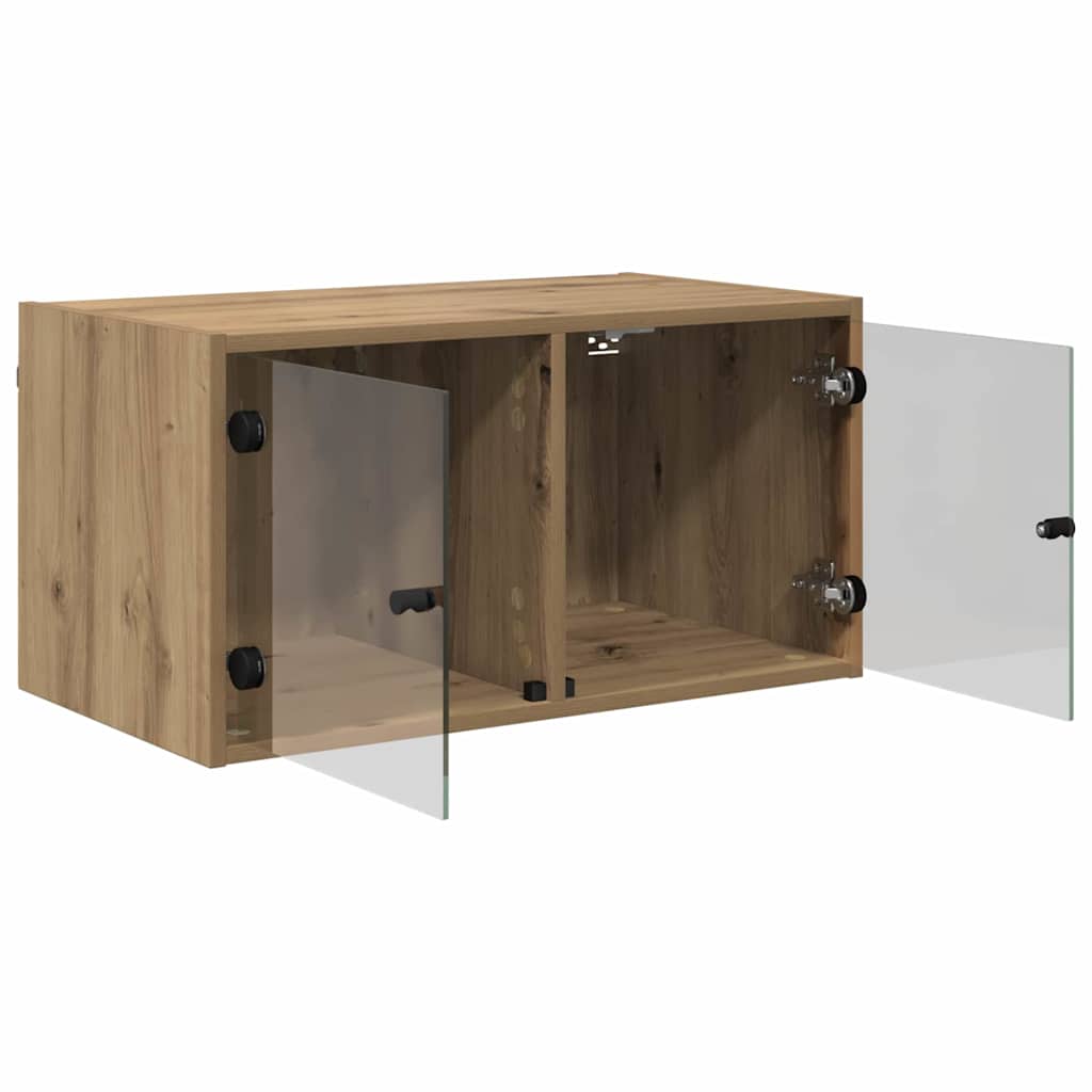 vidaXL Wall Cabinet Artisan Oak 68 x 37 x 35 cm Engineered Wood