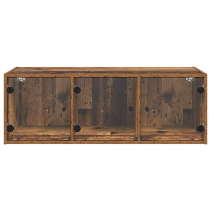 vidaXL Wall Cabinet Old Wood 102 x 37 x 35 cm Engineered Wood
