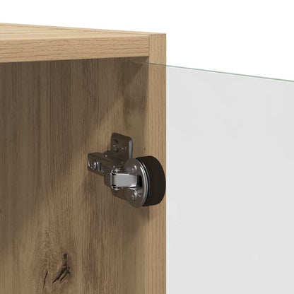 vidaXL Wall Cabinet Artisan Oak 102 x 37 x 35 cm Engineered Wood
