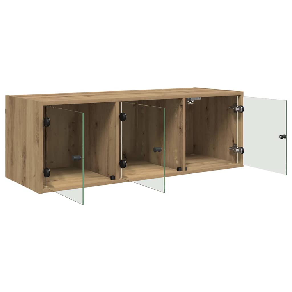 vidaXL Wall Cabinet Artisan Oak 102 x 37 x 35 cm Engineered Wood