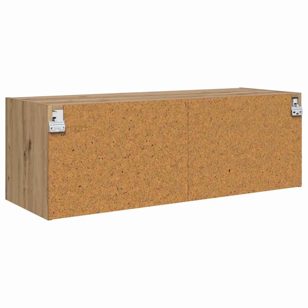 vidaXL Wall Cabinet Artisan Oak 102 x 37 x 35 cm Engineered Wood