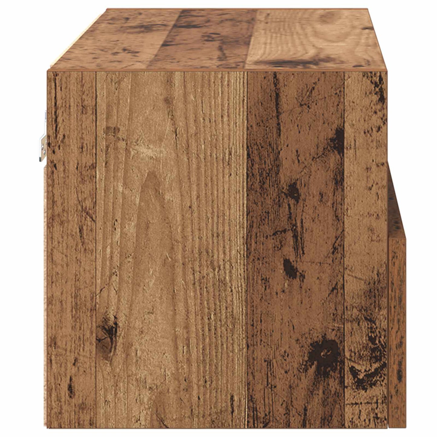 vidaXL TV Wall Cabinets 2 pcs Old Wood 60 x 30 x 30 cm Engineered Wood