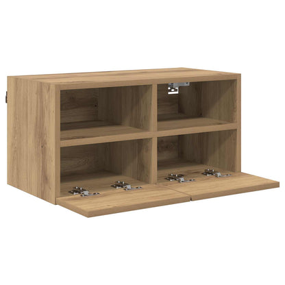 vidaXL TV Wall Cabinet 60 x 30 x 30 cm Artisan Oak Engineered Wood