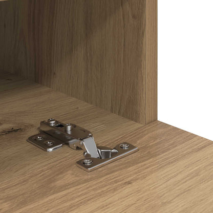 vidaXL TV Wall Cabinets 2 pcs Artisan Oak Engineered Wood
