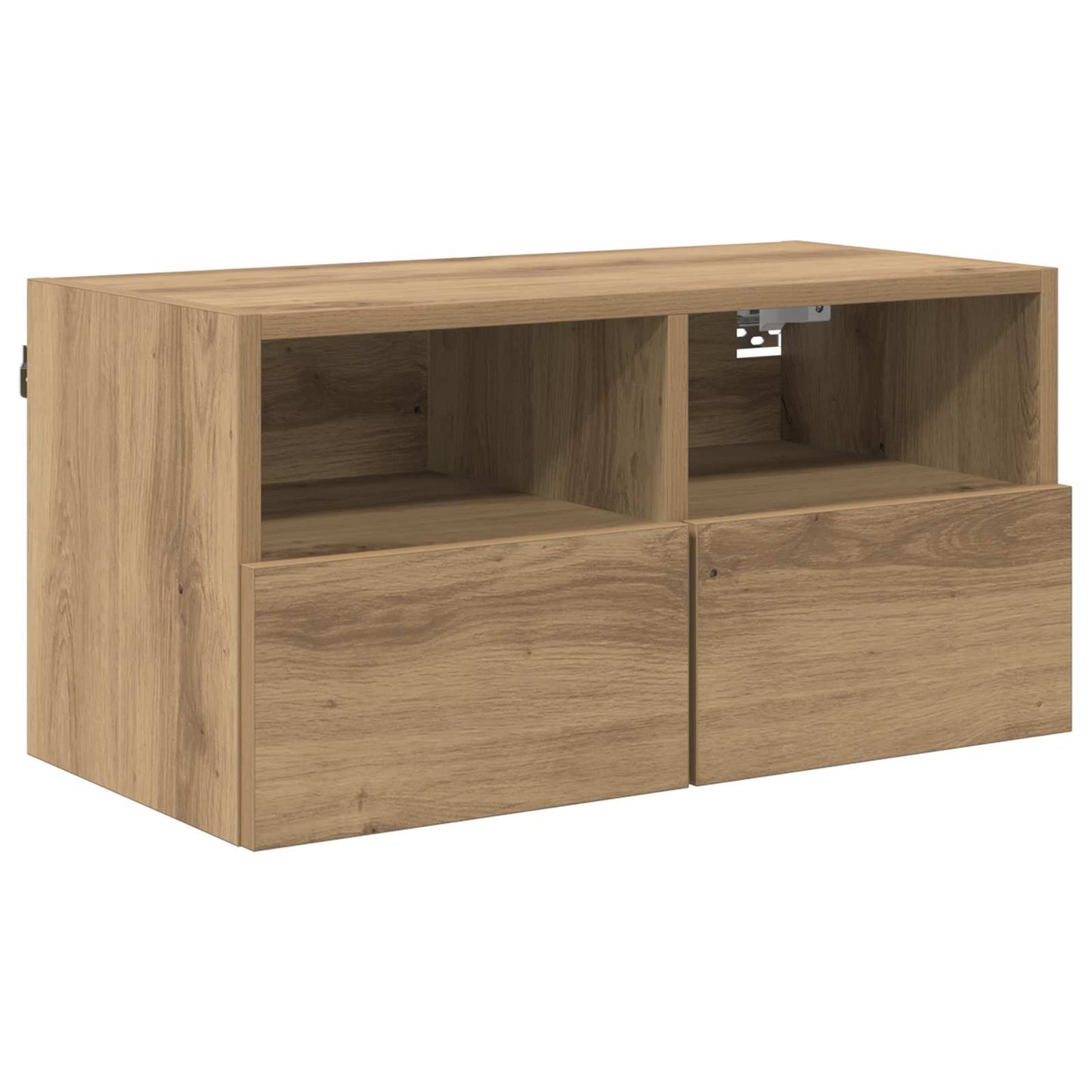 vidaXL TV Wall Cabinets 2 pcs Artisan Oak Engineered Wood