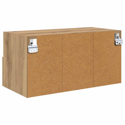 vidaXL TV Wall Cabinets 2 pcs Artisan Oak Engineered Wood