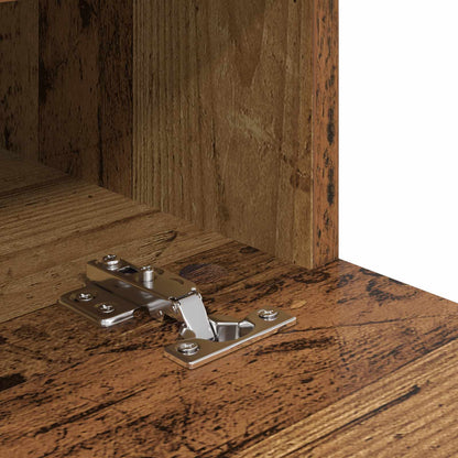 vidaXL TV Wall Cabinets 2 pcs Old Wood 80 x 30 x 30 cm Engineered Wood