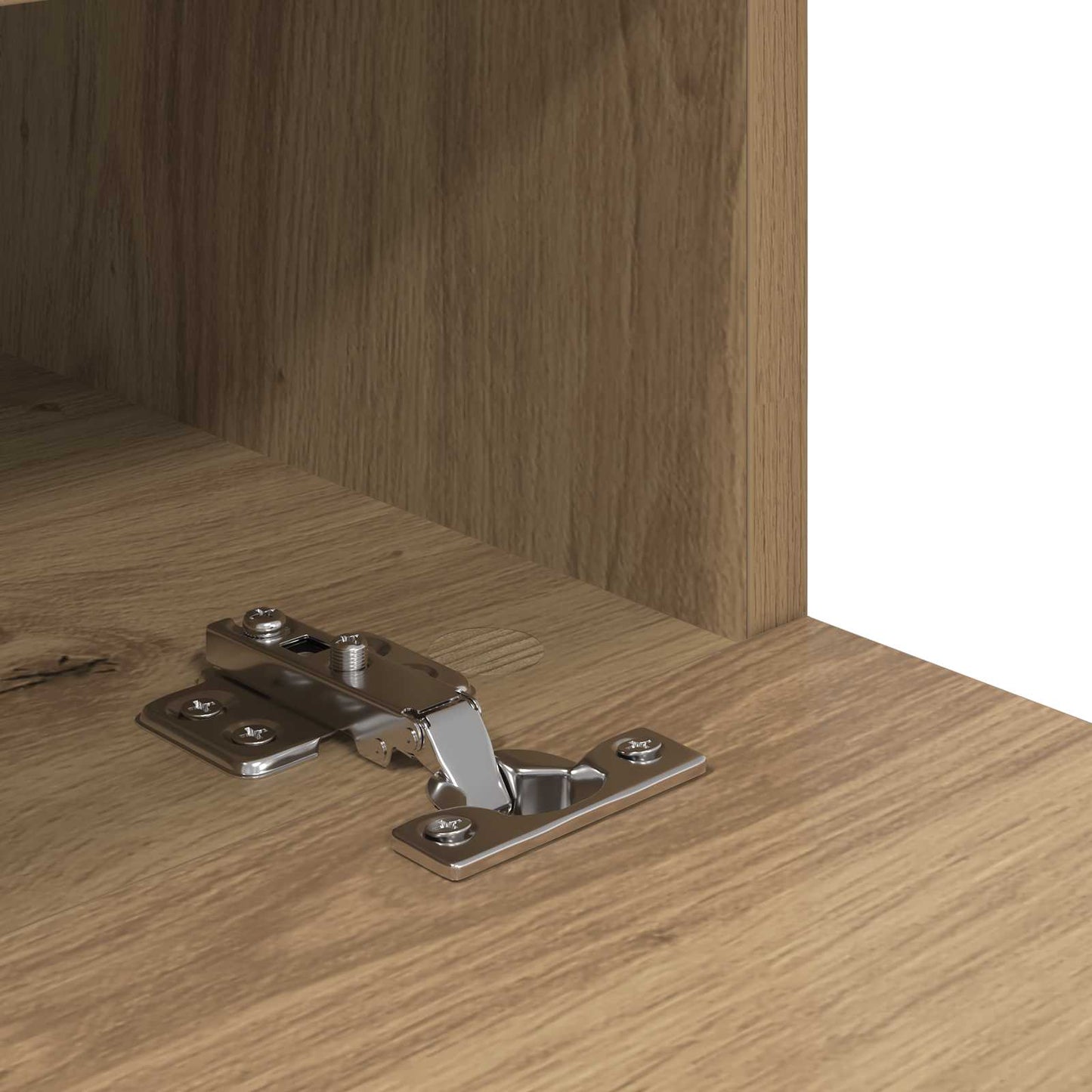 vidaXL TV Wall Cabinet 80 x 30 x 30 cm Artisan Oak Engineered Wood