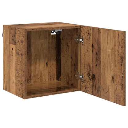 vidaXL TV Wall Cabinet Old Wood 40.5x30x40cm Engineered Wood