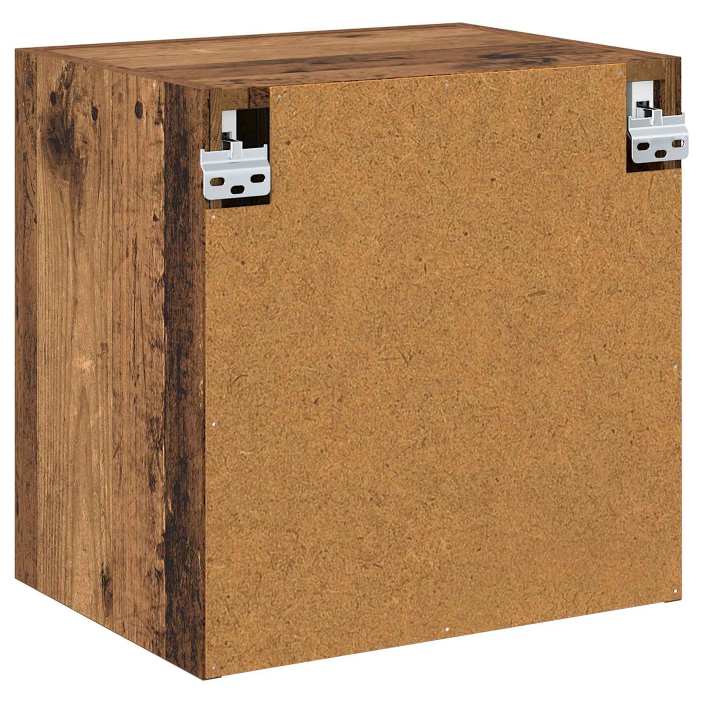 vidaXL TV Wall Cabinet Old Wood 40.5x30x40cm Engineered Wood