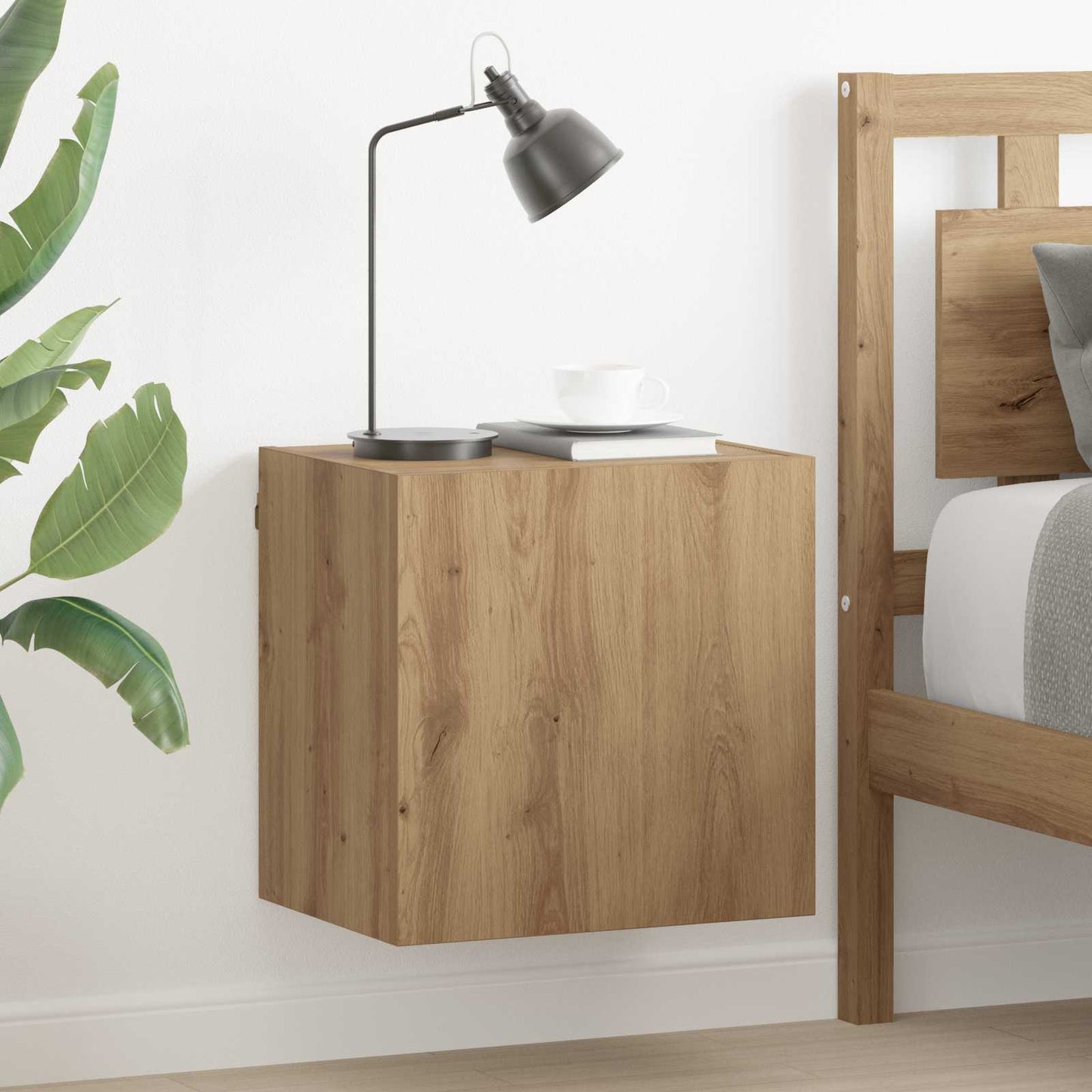 vidaXL TV Wall Cabinet 40.5x30x40cm Artisan Oak Engineered Wood