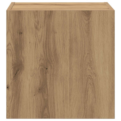 vidaXL TV Wall Cabinet 40.5x30x40cm Artisan Oak Engineered Wood