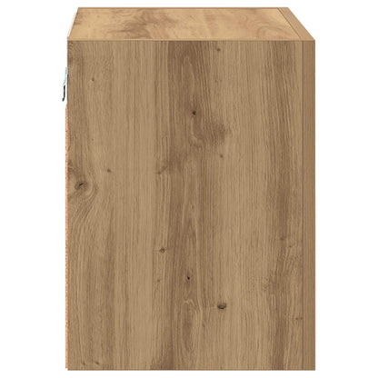 vidaXL TV Wall Cabinet 40.5x30x40cm Artisan Oak Engineered Wood