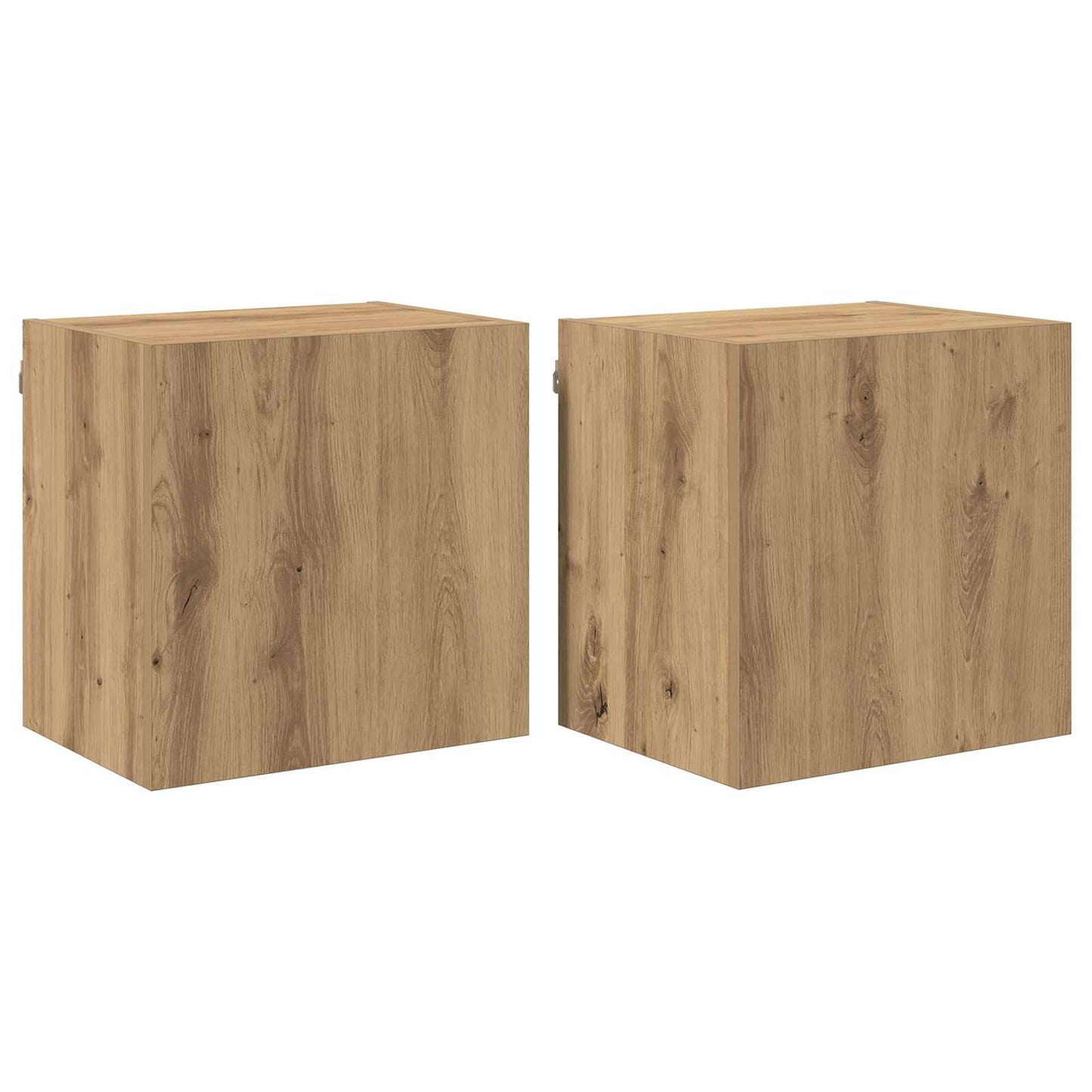 vidaXL TV Wall Cabinets 2 pcs Artisan Oak Engineered Wood