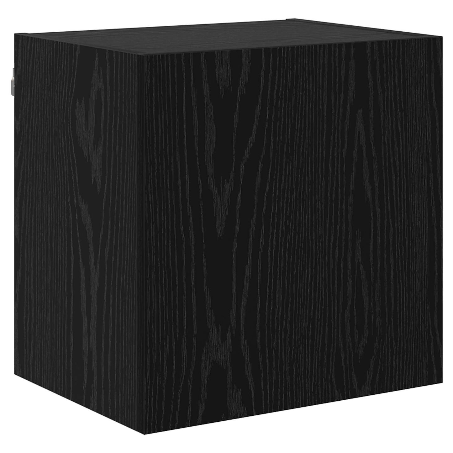 vidaXL TV Wall Cabinets 2 pcs Black Oak 40.5x30x40cm Engineered Wood