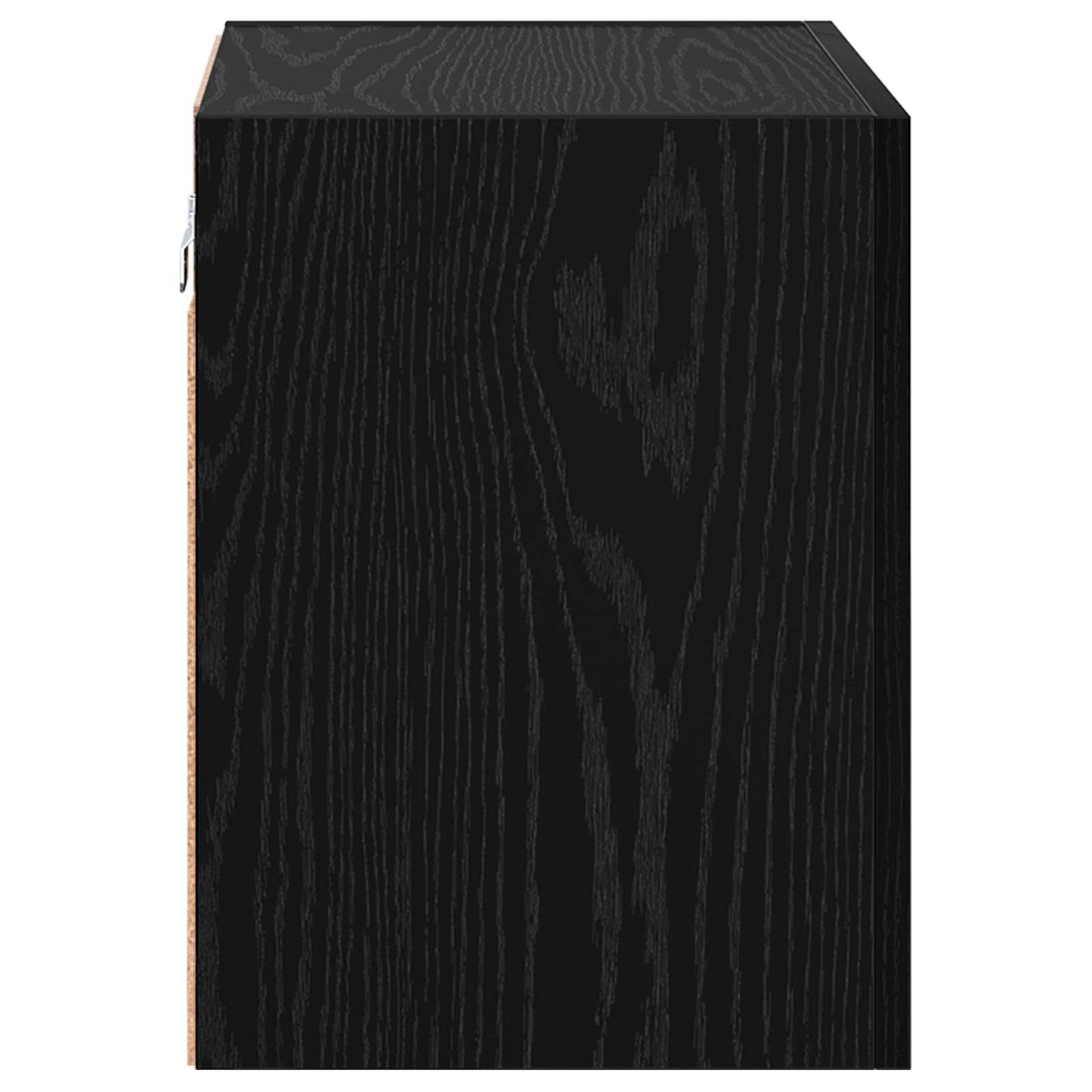 vidaXL TV Wall Cabinets 2 pcs Black Oak 40.5x30x40cm Engineered Wood