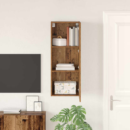 vidaXL TV Wall Cabinet 40.5 x 30 x 102 cm Old Wood Engineered Wood
