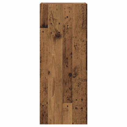vidaXL TV Wall Cabinet Old Wood 40.5 x 30 x 102 cm Engineered Wood