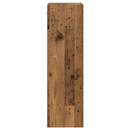 vidaXL TV Wall Cabinet Old Wood 40.5 x 30 x 102 cm Engineered Wood