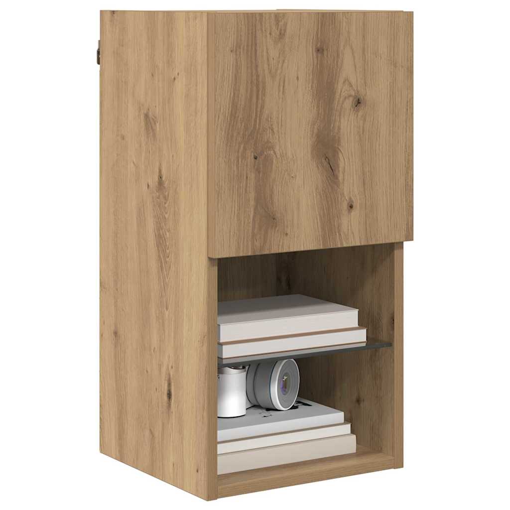 vidaXL Wall-mounted TV Cabinets 2 pcs Artisan Oak Engineered Wood