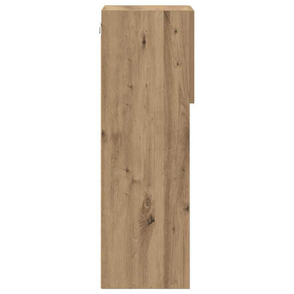 vidaXL Wall-mounted TV Cabinet 30.5 x 30 x 90 cm Artisan Oak