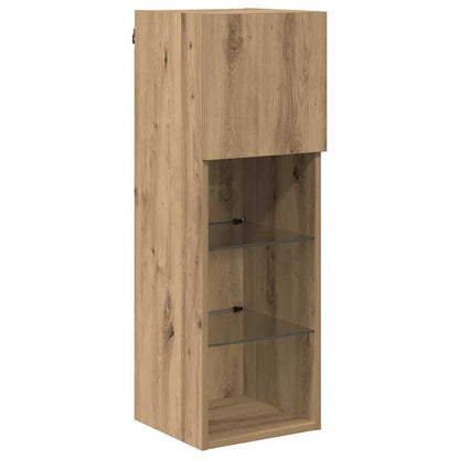 vidaXL Wall-mounted TV Cabinets 2 pcs Artisan Oak Engineered Wood