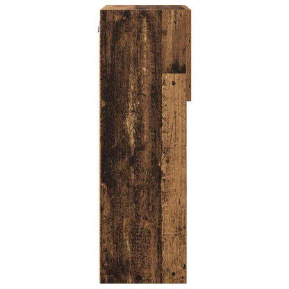 vidaXL Wall-mounted TV Cabinets 2 pcs Old Wood 40.5 x 30 x 90 cm