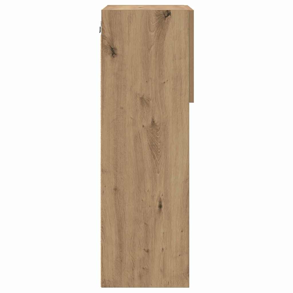 vidaXL Wall-mounted TV Cabinet 40.5 x 30 x 90 cm Artisan Oak