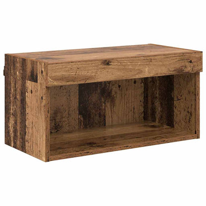 vidaXL TV Cabinet Set Old Wood 60 x 30 x 30 cm Engineered Wood