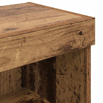 vidaXL TV Cabinet Set 2 pcs Old Wood 60 x 30 x 30 cm Engineered Wood