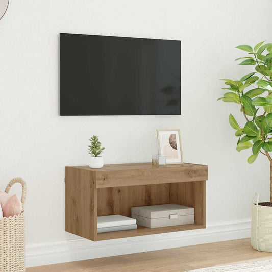 vidaXL TV Cabinet Set 60 x 30 x 30 cm Artisan Oak Engineered Wood