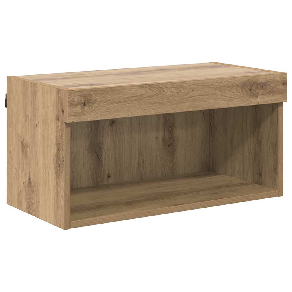 vidaXL TV Cabinet Set 60 x 30 x 30 cm Artisan Oak Engineered Wood