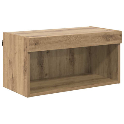 vidaXL TV Cabinet Set 60 x 30 x 30 cm Artisan Oak Engineered Wood