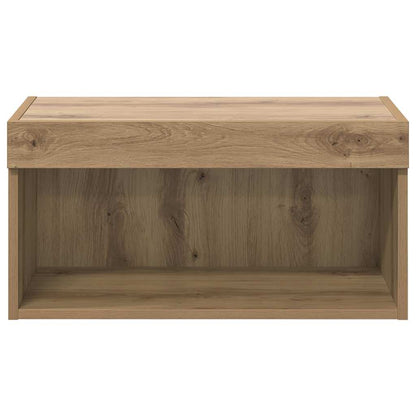 vidaXL TV Cabinet Set 60 x 30 x 30 cm Artisan Oak Engineered Wood