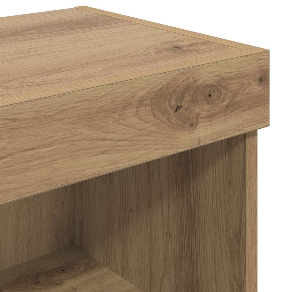 vidaXL TV Wall Cabinet 100 x 30 x 30 cm Artisan Oak Engineered Wood