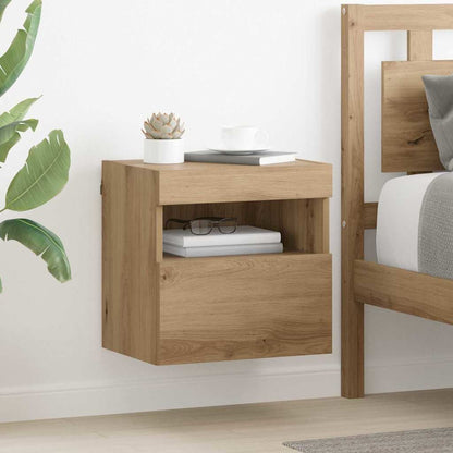 vidaXL TV Wall Cabinet 40 x 30 x 40 cm Artisan Oak Engineered Wood