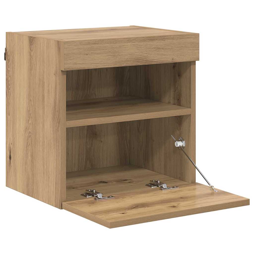 vidaXL TV Wall Cabinet 40 x 30 x 40 cm Artisan Oak Engineered Wood