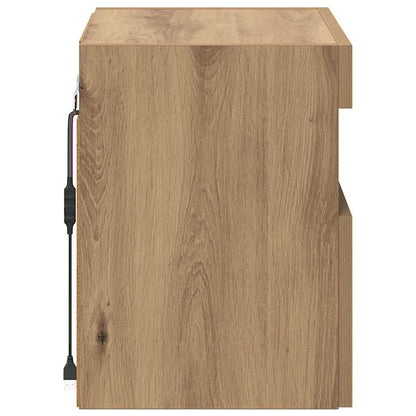 vidaXL TV Wall Cabinet 40 x 30 x 40 cm Artisan Oak Engineered Wood