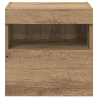 vidaXL TV Wall Cabinets 2 pcs Artisan Oak Engineered Wood