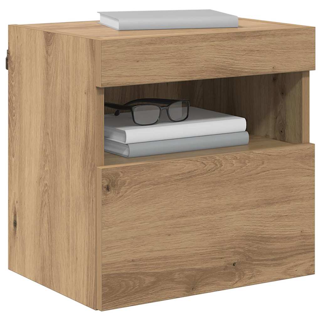 vidaXL TV Wall Cabinets 2 pcs Artisan Oak Engineered Wood