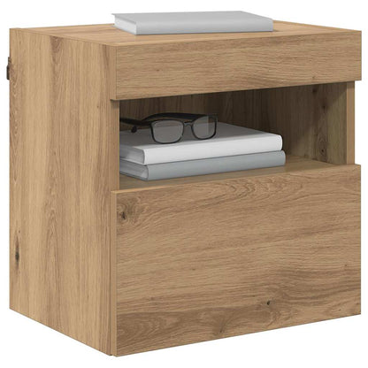 vidaXL TV Wall Cabinets 2 pcs Artisan Oak Engineered Wood
