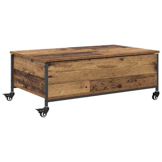 vidaXL Coffee Table Old Wood 91 x 55 x 32 cm Engineered Wood