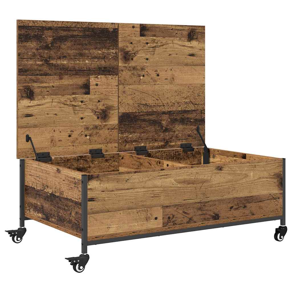 vidaXL Coffee Table Old Wood 91 x 55 x 32 cm Engineered Wood
