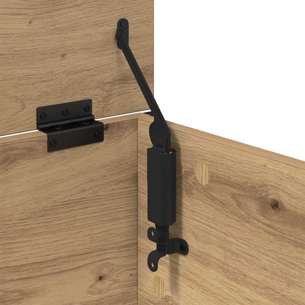 vidaXL Coffee Table Artisan Oak 91 x 55 x 32 cm Engineered Wood