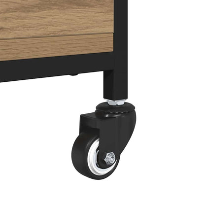 vidaXL Coffee Table Artisan Oak 91 x 55 x 32 cm Engineered Wood