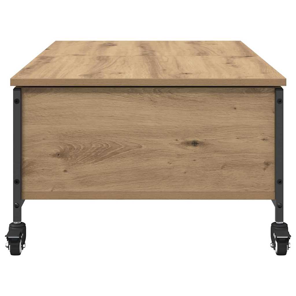 vidaXL Coffee Table Artisan Oak 91 x 55 x 32 cm Engineered Wood