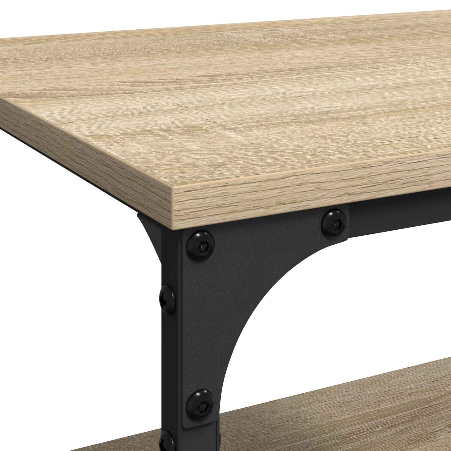 vidaXL Kitchen Trolley Sonoma Oak 60 x 41 x 76 cm Engineered Wood